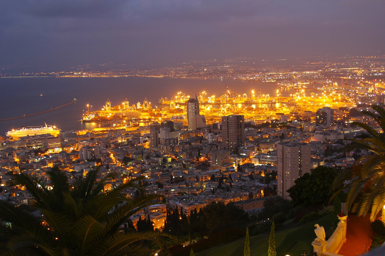 Haifa mount Carmel view